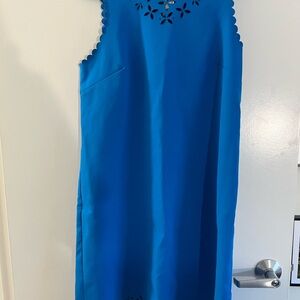 Blue Sleeveless Dress